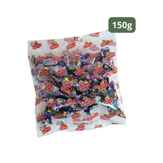 Plum-Filled Hard Candy, 150 g, Spartak