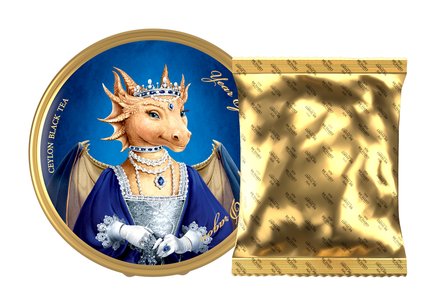 Year of the Royal Dragon, Queen, loose leaf black tea, 40 g