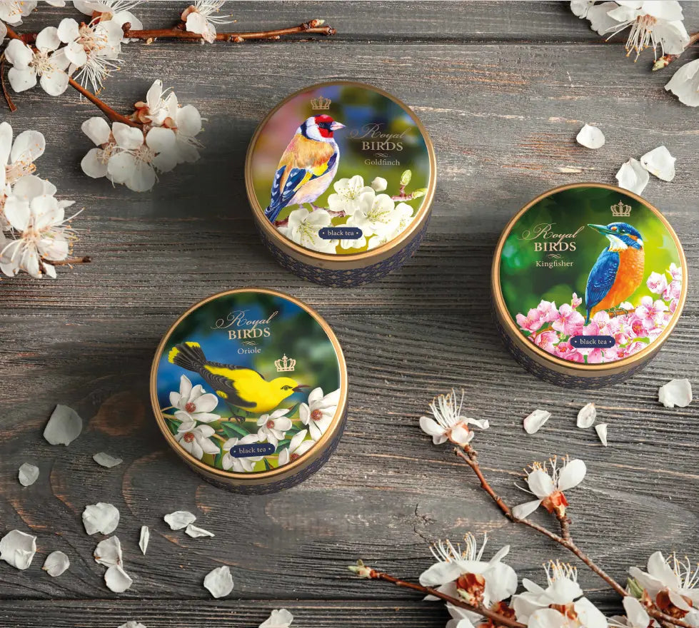 Royal Birds, must suurelehine tee, 40g, KINGFISHER - Richard Tea Estonia