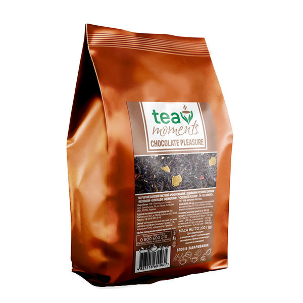 Tea Moments Chocolate Pleasure Black Tea, 200g