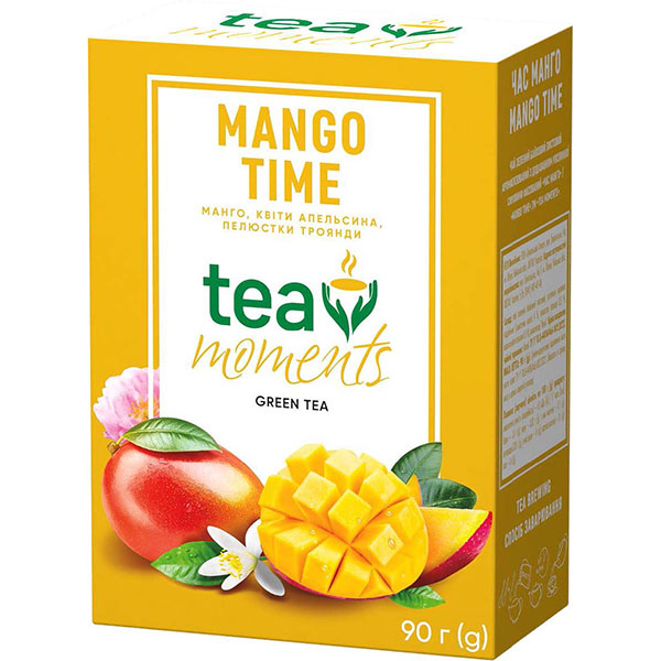 Tea Moments Mango Time, green tea, 90g – Gourmeest