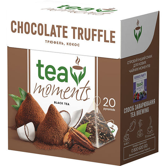 Tea Moments Chocolate truffle Black Tea, 36g (20x1,8g)