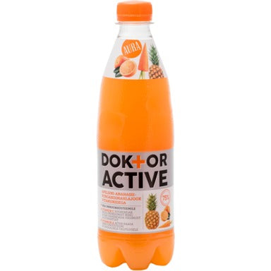 DR. Active Orange-Pineapple-Carrot Juice Drink, Aura 0.5L