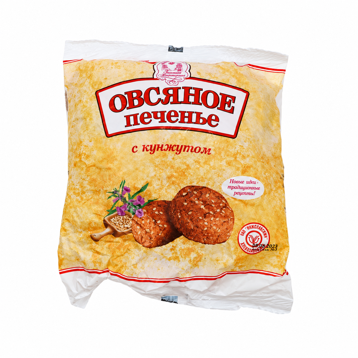 Oatmeal Cookies with Sesame, Minskkhlebprom, 300 g