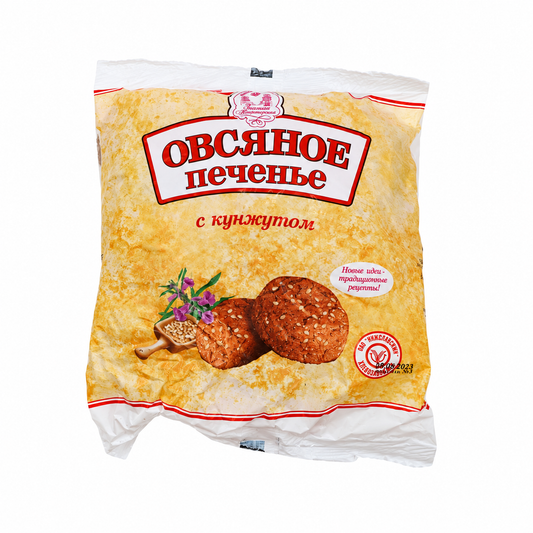 Oatmeal Cookies with Sesame, Minskkhlebprom, 300 g