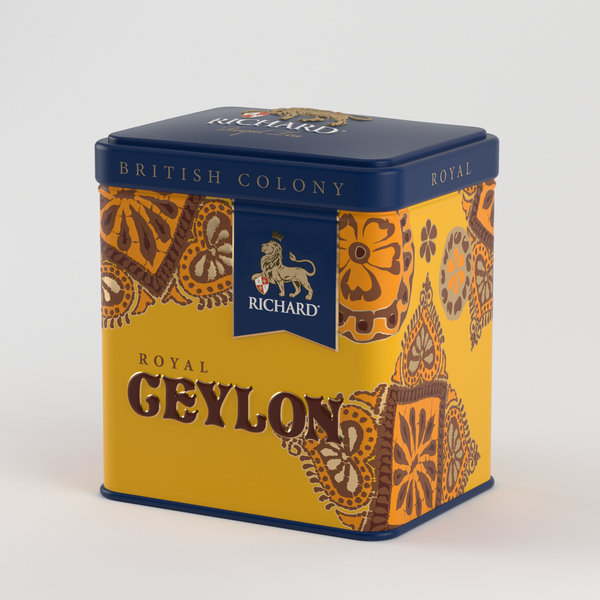 Royal Tea From Around The World, Ceylon, must suurelehine tee, 50g. - Richard Tea Estonia