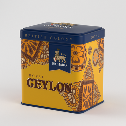 Royal Tea From Around The World, Ceylon, must suurelehine tee, 50g. - Richard Tea Estonia