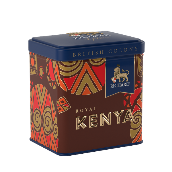 Royal Tea From Around The World, Kenya, must suurelehine tee, 50g. - Richard Tea Estonia