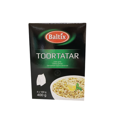 Baltix Green Buckwheat in Bags, 4x100g