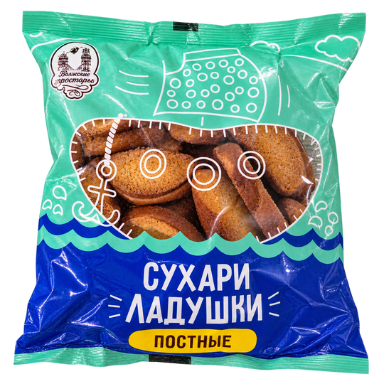 Ladushki Lenten Rusks, Minskkhlebprom, 250 g