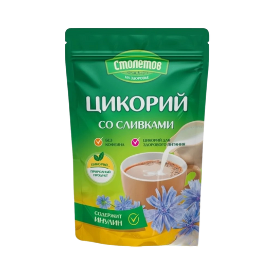 Instant Chicory with Cream, Stoletov, 100g