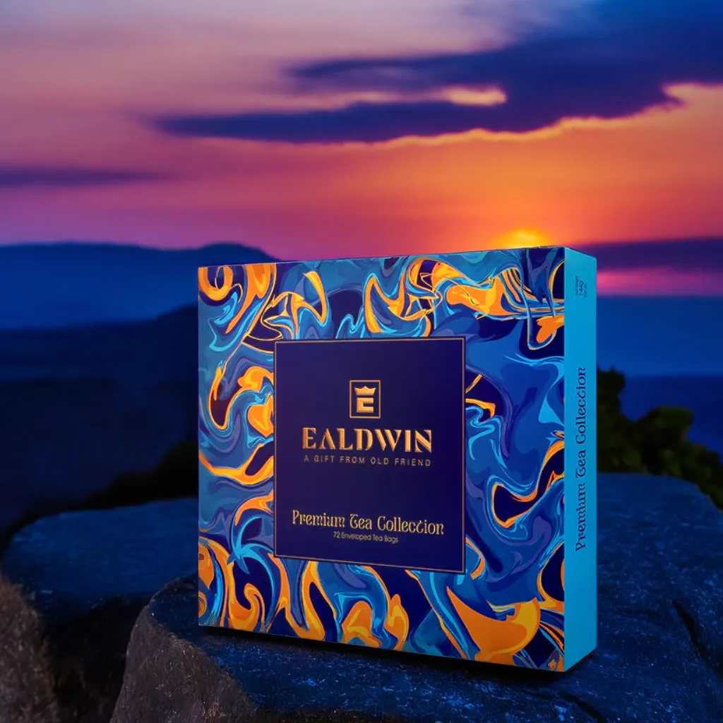 Ealdwin Imperial Blue Collection,Tea Assortment, 129g, (72x1,8g)