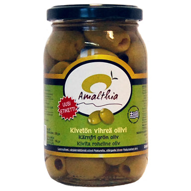 Greek Pitted Green Olives 350g, Amalthia