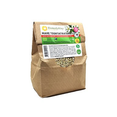 Organic Raw Buckwheat Groats, Remedyway, 1kg