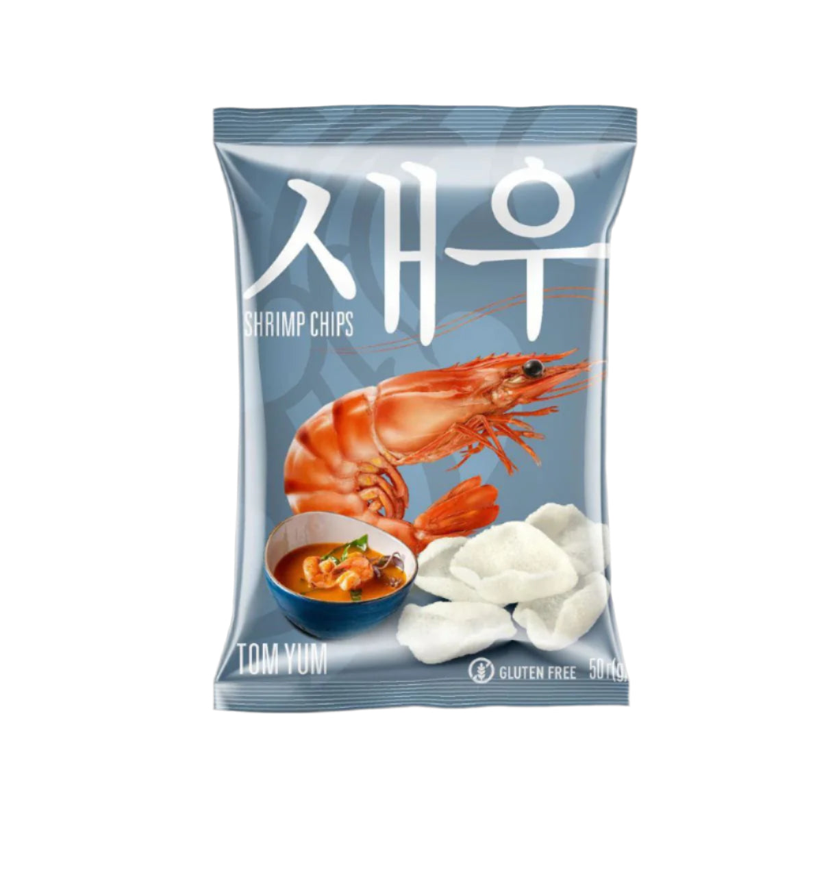 Prawn Chips Tom Yum, ObJerky, 50g