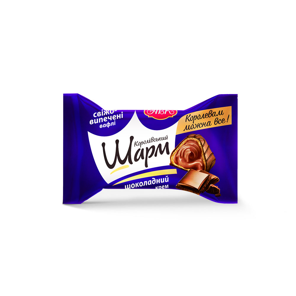 Royal Charm Chocolate Cream Wafer Candies by ABK