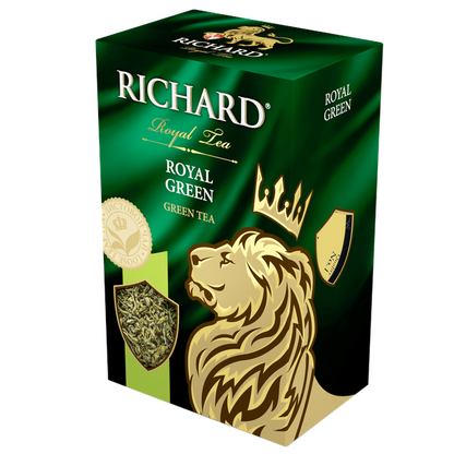 Royal Green, roheline suurelehine tee 90g. - Richard Tea Estonia