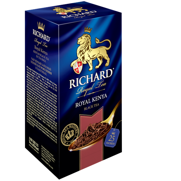 Richard Royal Kenya, black tea - 25 tea bags Richard Tea