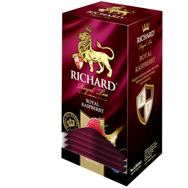 Richard Royal Raspberry, flavoured hibiscus infusion - 25 sachets Richard Tea