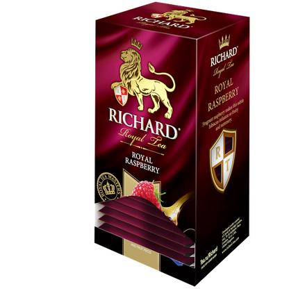 Richard Royal Raspberry, flavoured hibiscus infusion - 25 sachets Richard Tea