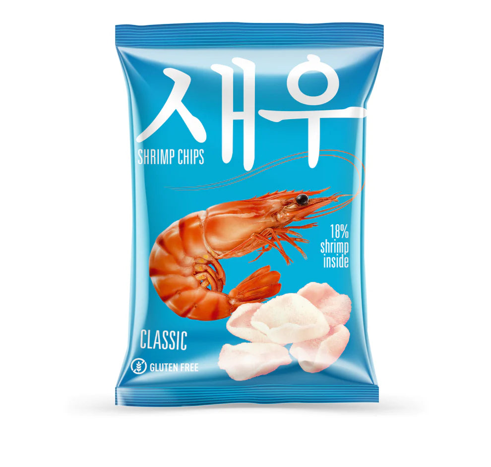 Prawn Chips Original, ObJerky, 50g