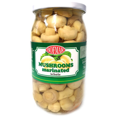 Whole Marinated Mushrooms Bofmar 750g