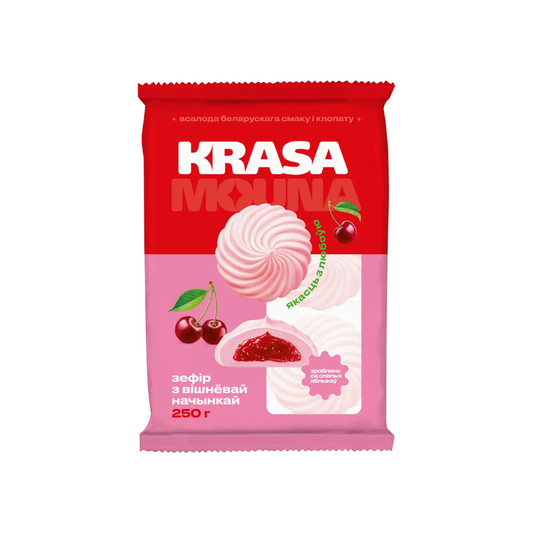 Zephyr with Cherry Filling, Krasnyj Pischevik, 250 g