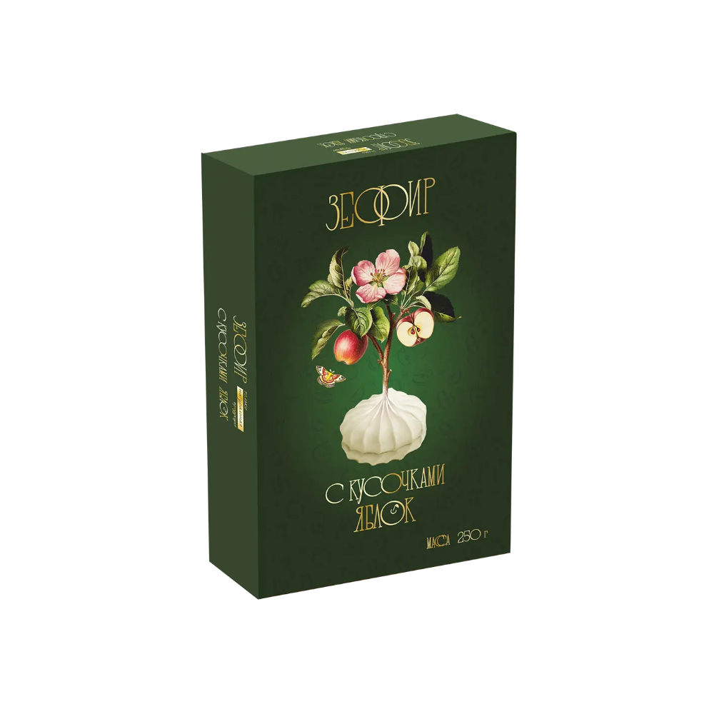 Zephyr with Apple Pieces, Krasnyj Pischevik, 250 g