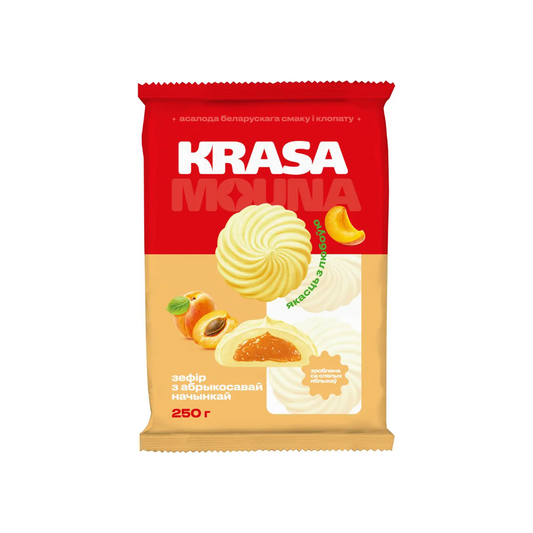 Zephyr with Apricot Filling, Krasnyj Pischevik, 250 g